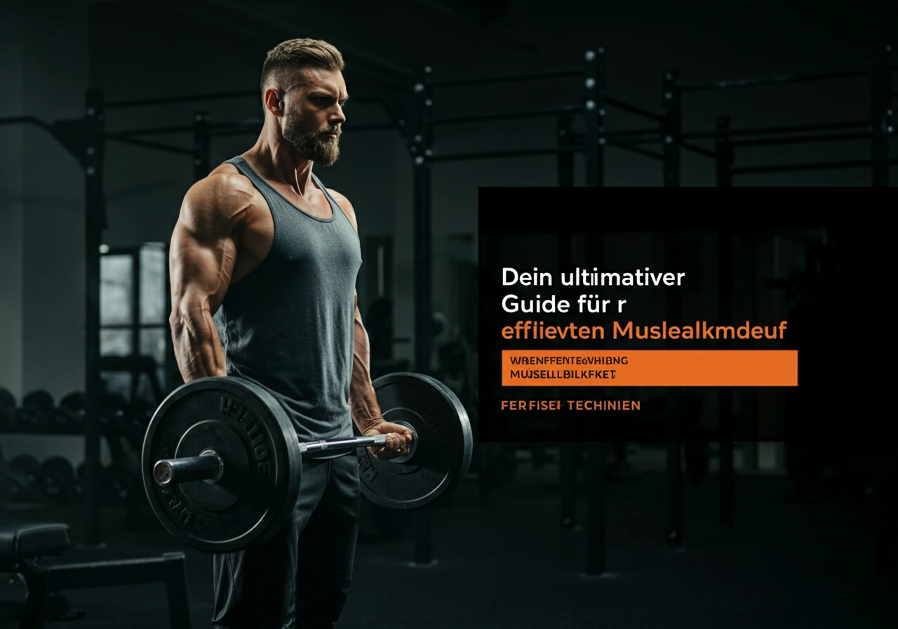 Dein ultimativer Guide für effektiven Muskelaufbau