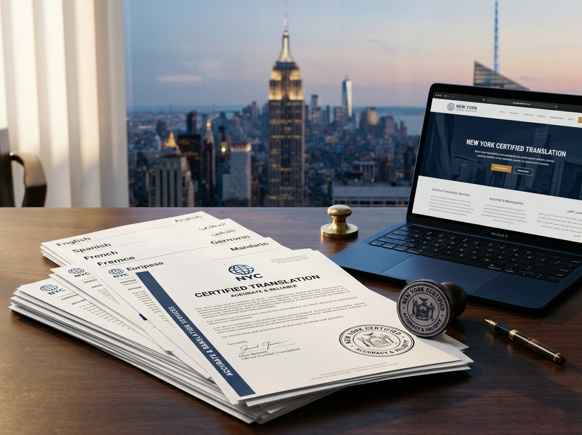 What Makes New York Certified Translation Services Stand Out?