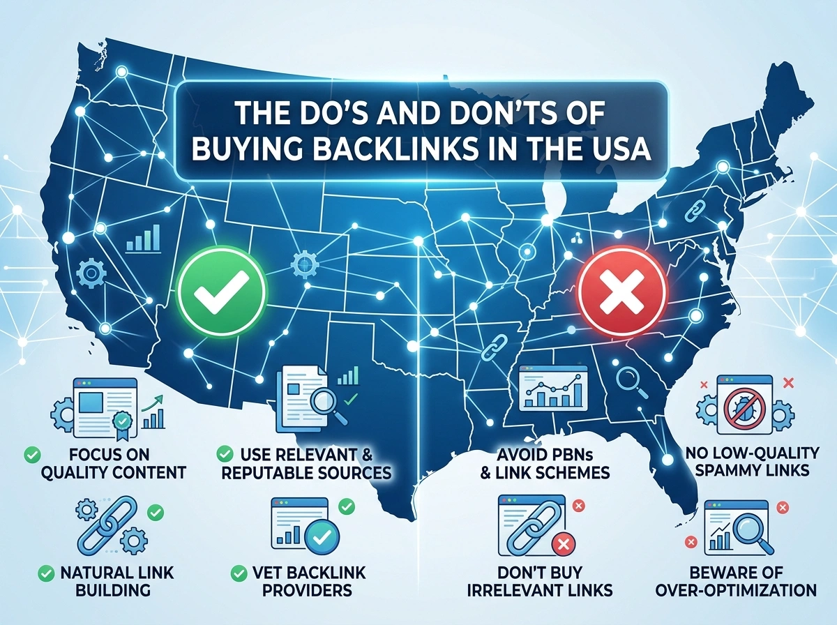 The Do's and Don'ts of Buying Backlinks in the USA