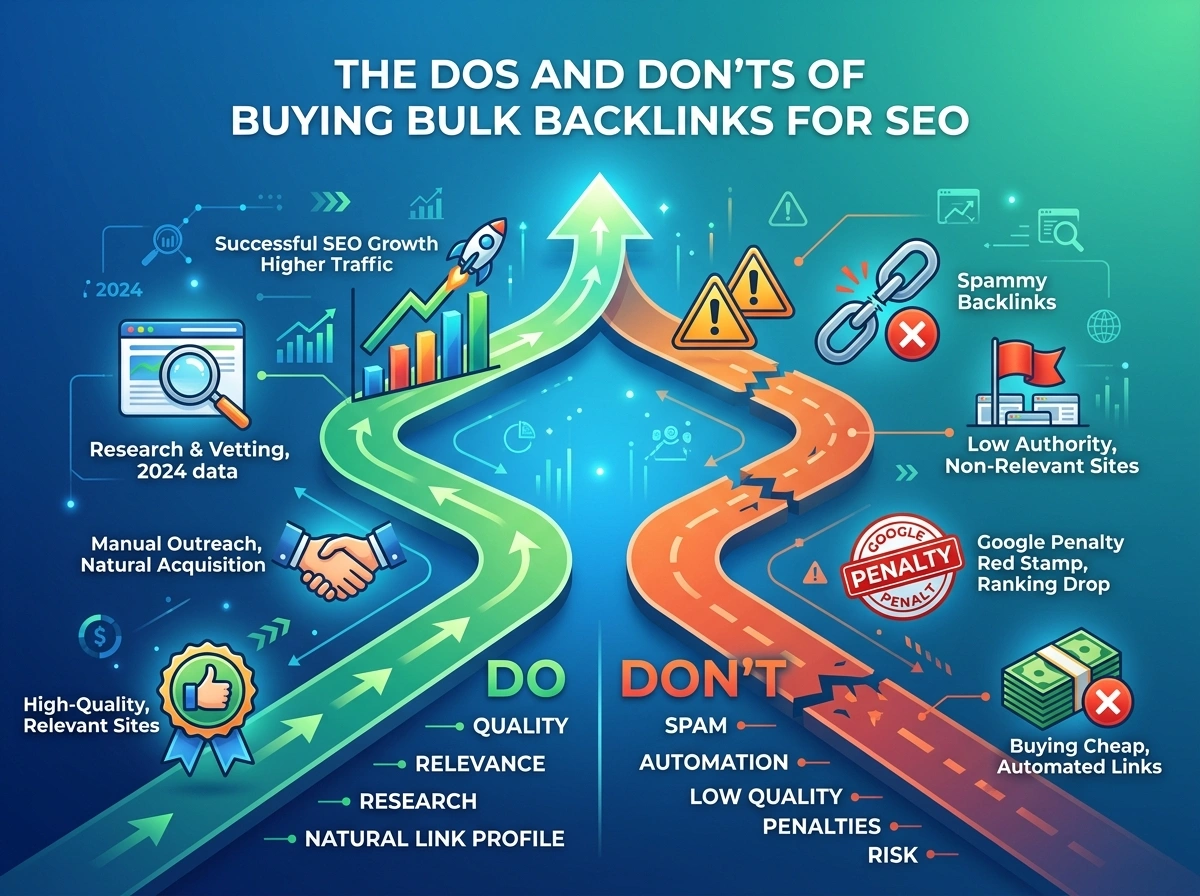 The Dos and Don'ts of Buying Bulk Backlinks for SEO