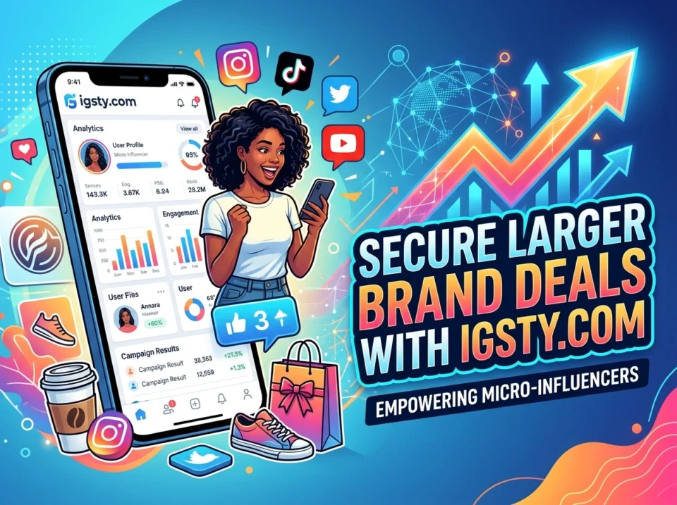 How Micro-Influencers Use igsty.com to Land Bigger Brand Deals