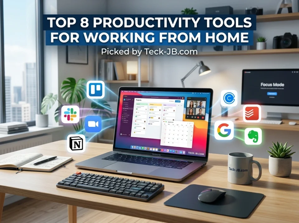 Top 8 Productivity Tools for Working From Home, Picked by Teck-JB.com