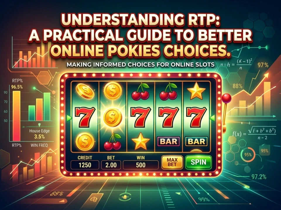 Understanding RTP: A Practical Guide to Better Online Pokies Choices