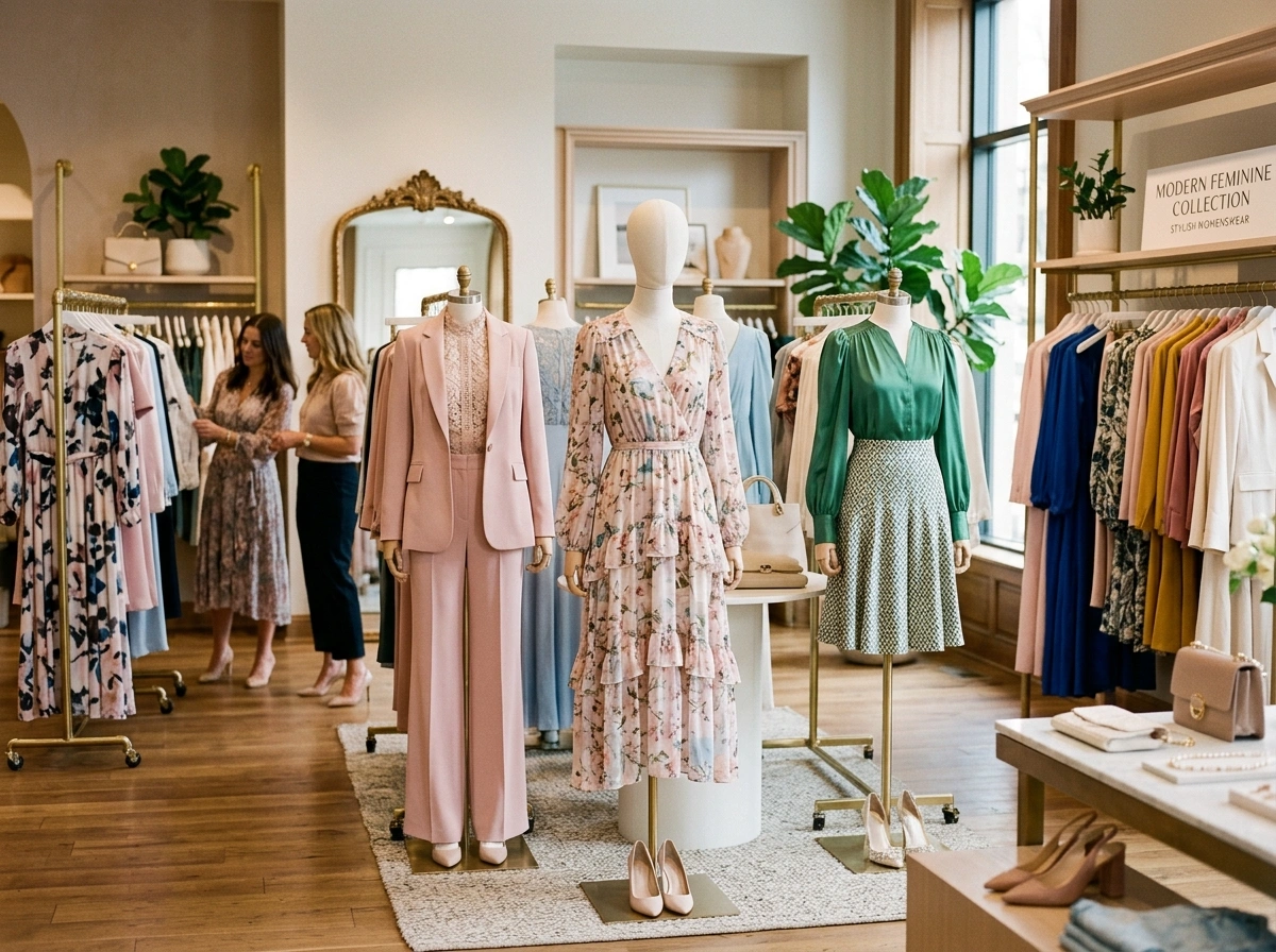 The Rise of Feminine Fashion Trends in Modern Womenswear