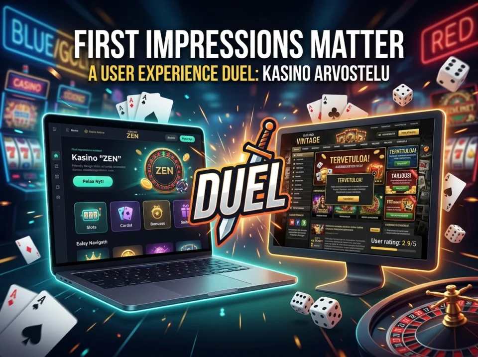 First Impressions Matter: A User Experience Duel Kasino Arvostelu
